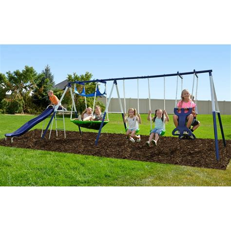 walmart metal swing sets clearance